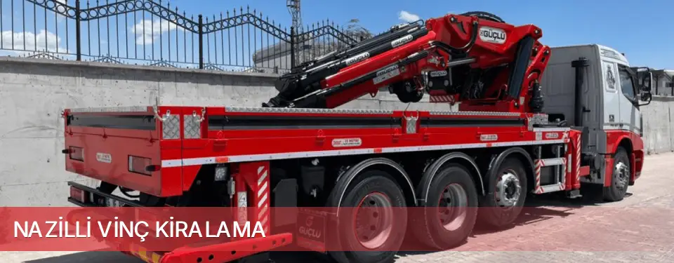 Nazilli İlçemi Vinç Kiralama
